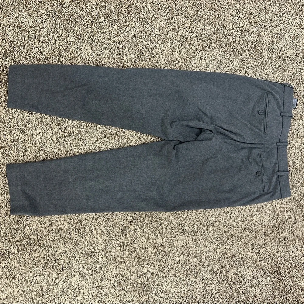 Uniqlo Men's Classic Gray Ankle Pants Inner Drawstring